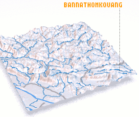 3d view of Ban Nathômkouang