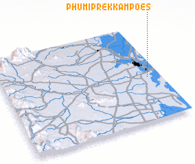 3d view of Phumĭ Prêk Kâmpœ̆s