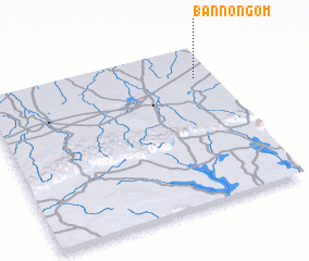 3d view of Ban Nong Om