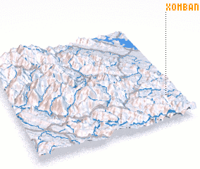 3d view of Xóm Ban