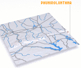 3d view of Phumĭ Rôlum Thmâ