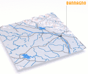 3d view of Ban Nagno