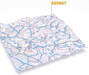 3d view of Bản Háy