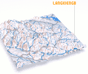 3d view of Làng Kiêng (1)