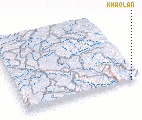 3d view of Khao Lan