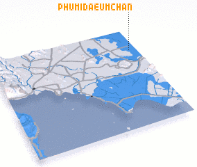 3d view of Phumĭ Daeum Chăn