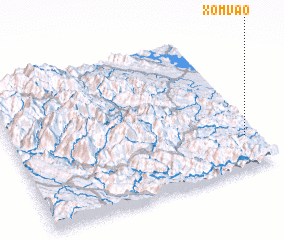 3d view of Xóm Vào