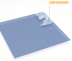 3d view of Xóm Tắc Biên