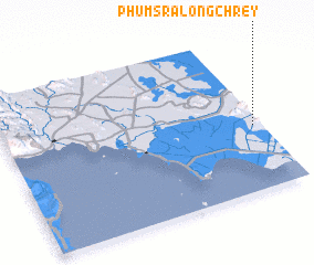 3d view of Phum Sralong Chrey