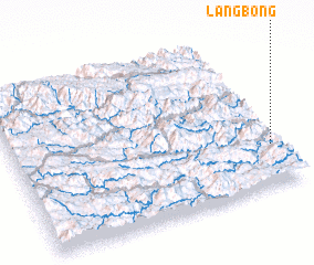 3d view of Làng Bong