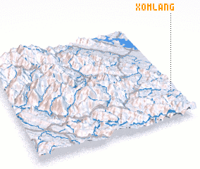 3d view of Xóm Lầng