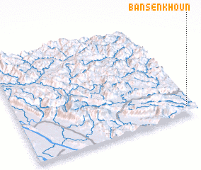 3d view of Ban Sènkhoun