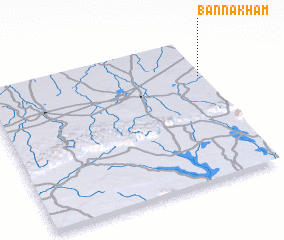 3d view of Ban Na Kham