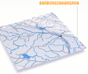 3d view of Ban Bungsavang Nua