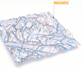 3d view of Hà Giang