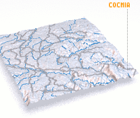 3d view of Cóc Mia