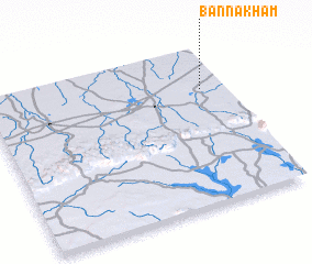 3d view of Ban Na Kham