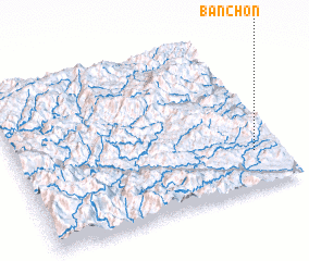 3d view of Bản Chon