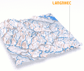 3d view of Làng Nhé (2)