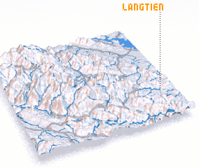 3d view of Làng Tien