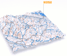 3d view of Hồ Mai