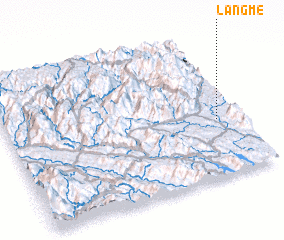 3d view of Làng Mé