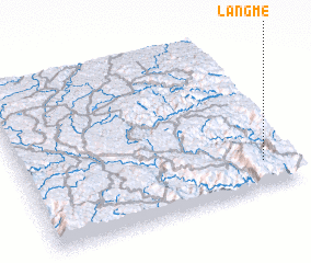 3d view of Làng Me