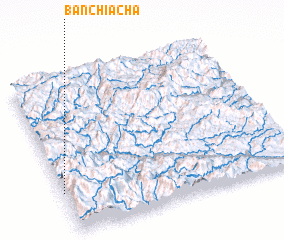 3d view of Bản Chia Cha