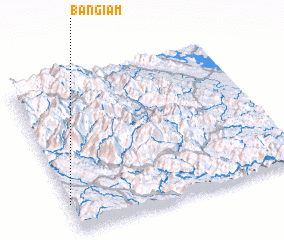 3d view of Bản Giăm