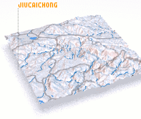 3d view of Jiucaichong
