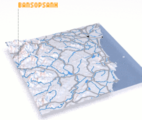 3d view of Bản Sop Sanh