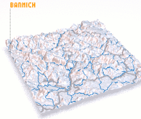 3d view of Bản Mich