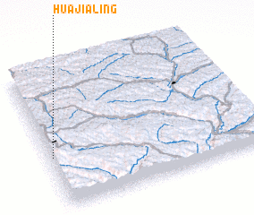 3d view of Huajialing