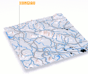 3d view of Xóm Giâu