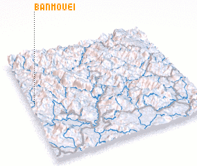 3d view of Bản Mouei