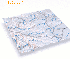 3d view of Zuojiujia