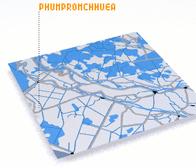 3d view of Phum Prom Chhuéa