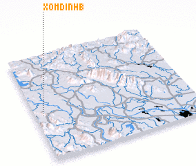 3d view of Xóm Ðình (1)