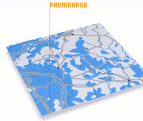 3d view of Phumĭ Khpôb