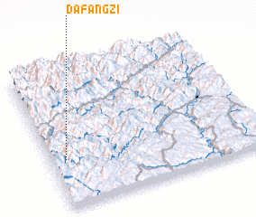 3d view of Dafangzi