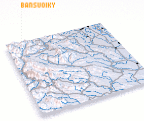 3d view of Bản Suối Ky