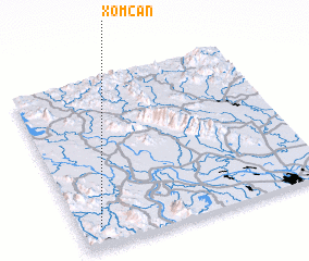 3d view of Xóm Can