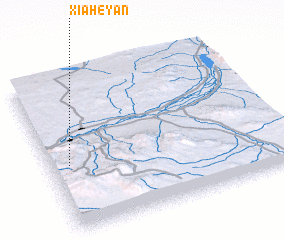 3d view of Xiaheyan