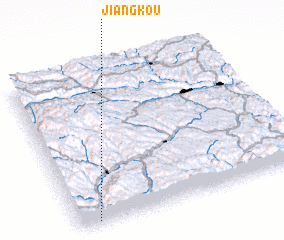 3d view of Jiangkou