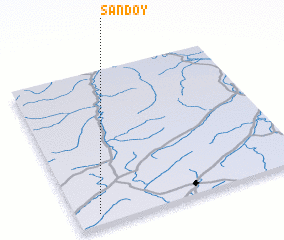 3d view of Sandoy