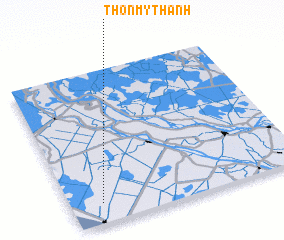 3d view of Thôn Mỹ Thanh