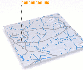 3d view of Ban Dôngdokmai