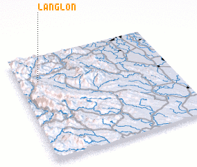 3d view of Làng Lơn