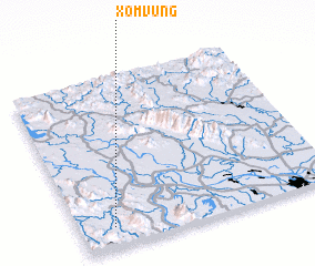 3d view of Xóm Vung