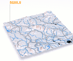 3d view of Ngòi Lư